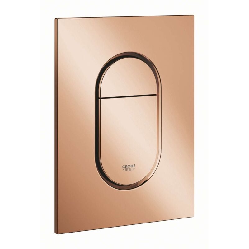 foto del prodotto grohe arena cosmopolitan s 37624 2-mengen / start stopp piastra attuatore wc oro rosa brillante