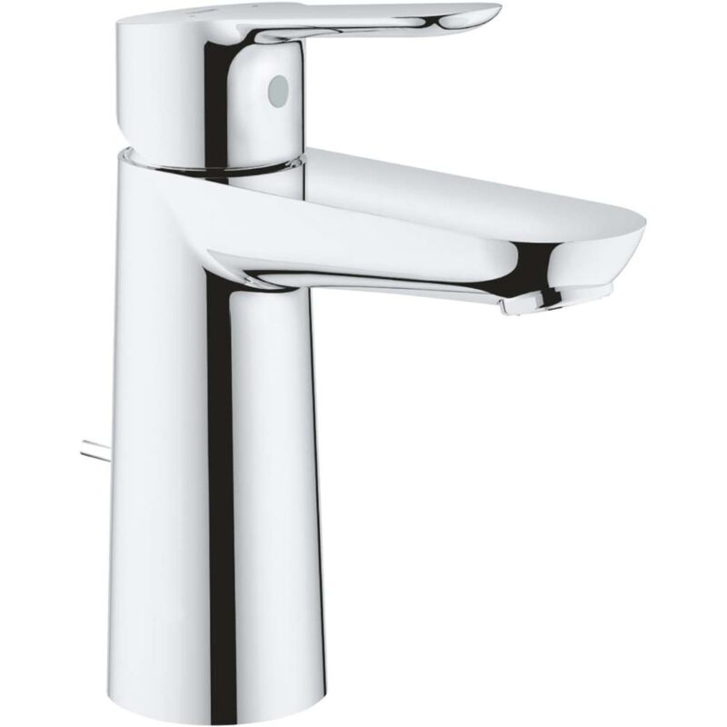 foto del prodotto grohe bauedge miscelatore da lavabo, con sistema di scarico, cromo 23822000