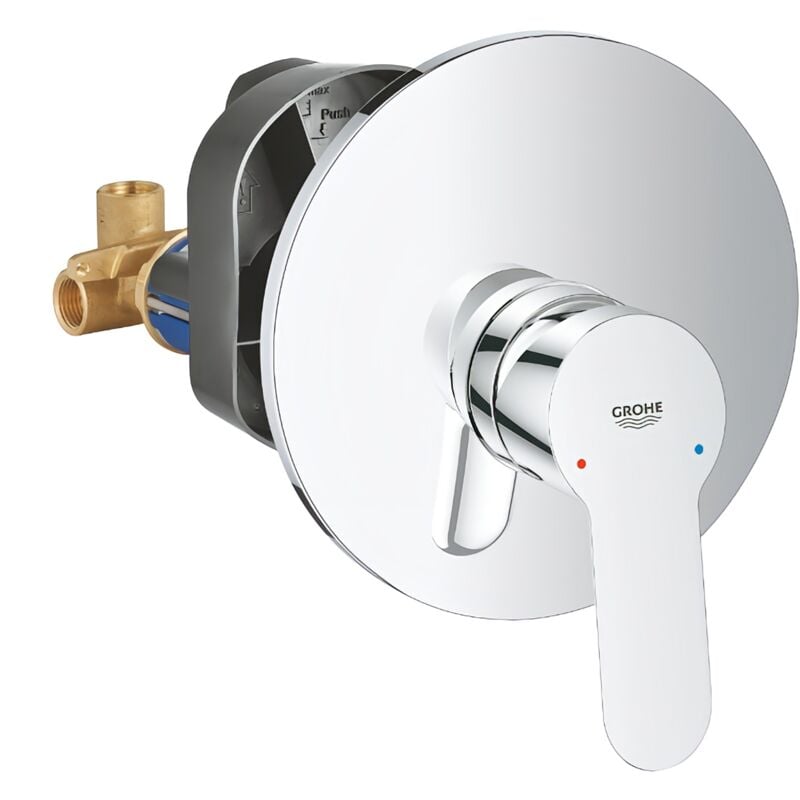 foto del prodotto grohe bauedge miscelatore doccia con corpo incasso incluso 29078000