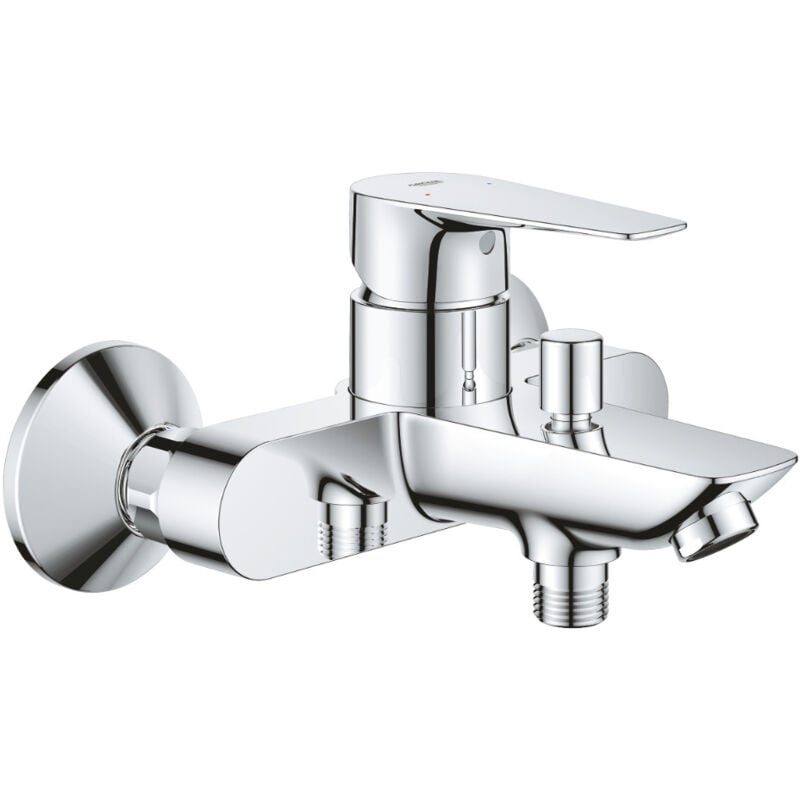 foto del prodotto grohe bauedge miscelatore monocomando per vasca doccia, cromo 23914001 