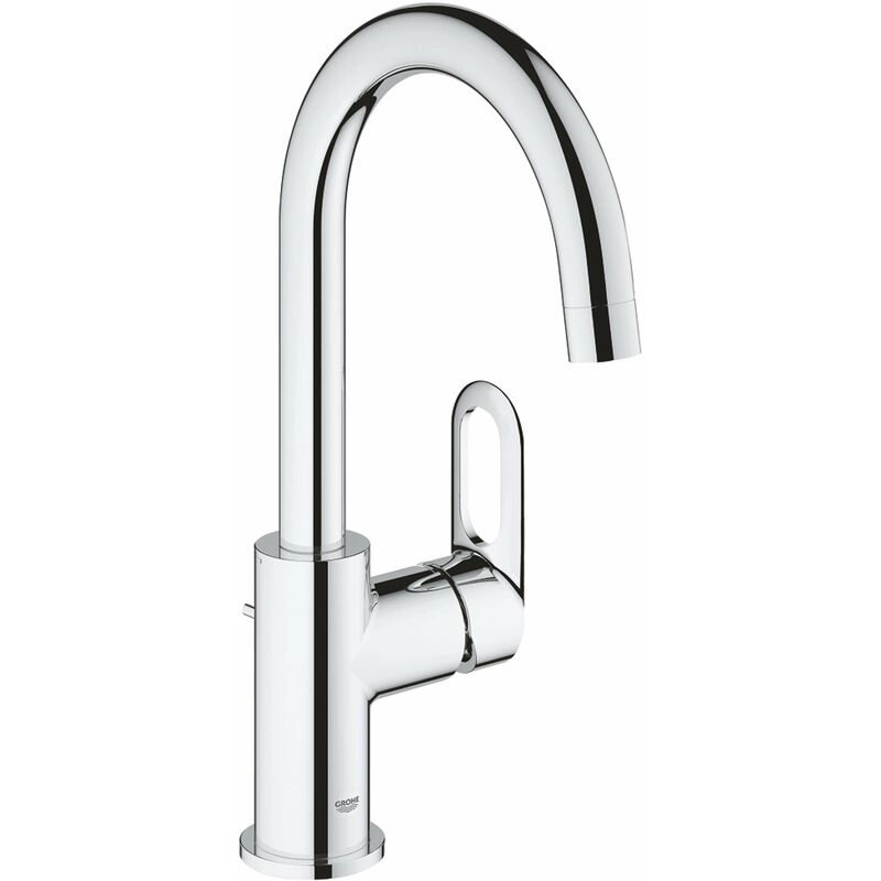 foto del prodotto grohe bauloop miscelatore da lavabo, con sistema di scarico, cromo 23091000