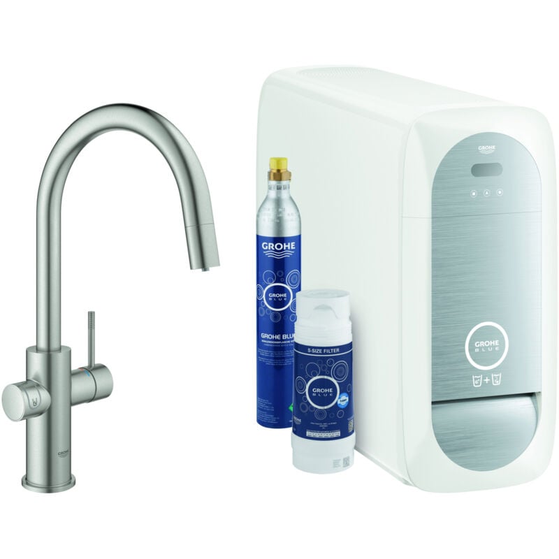 foto del prodotto grohe blue home c spout starter kit mitigeur monocommande pour