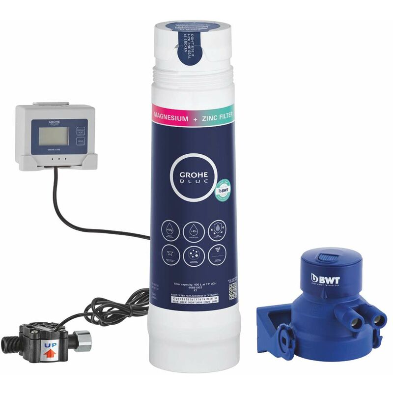foto del prodotto grohe blue pure filtro al magnesio e zinco con testata di filtraggio 40875000