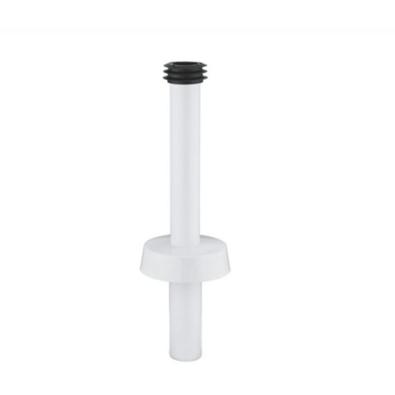 foto del prodotto grohe canotto per cassetta incasso 40 44 mm l 250 mm bianco con morsetto e rosone ricambio per wc con scarico a pavimento e a parete