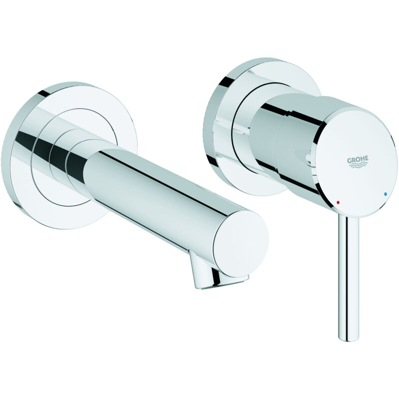foto del prodotto grohe concetto mitigeur lavabo 2 trous encastrable mural,