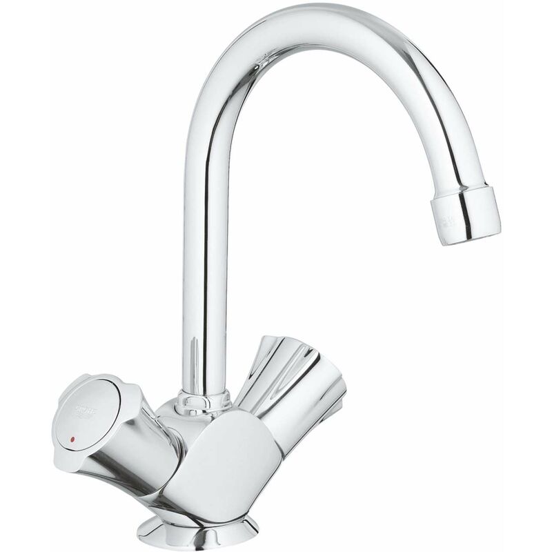 foto del prodotto grohe costa l miscelatore da lavabo, con sistema di scarico, cromo 21375001