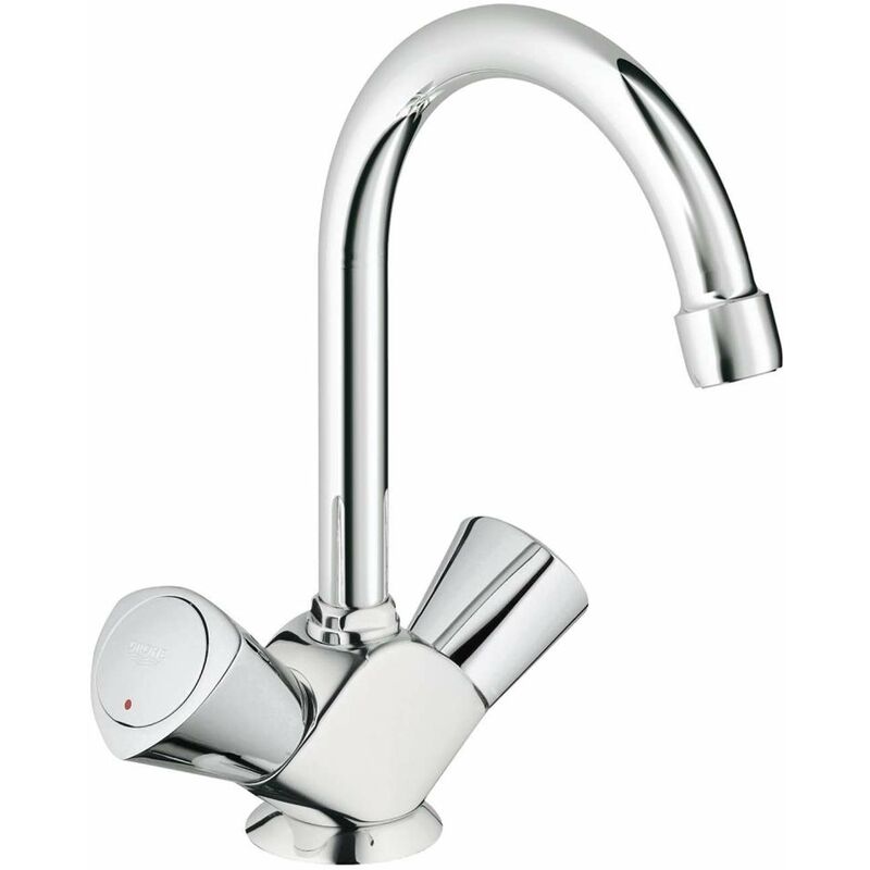 foto del prodotto grohe costa s miscelatore da lavabo, con sistema di scarico, cromo 21097001
