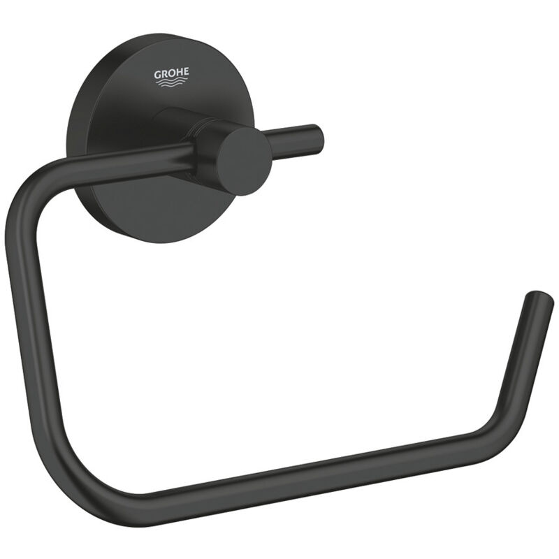 foto del prodotto grohe distributore di carta a parete start, nero opaco g 412002430 