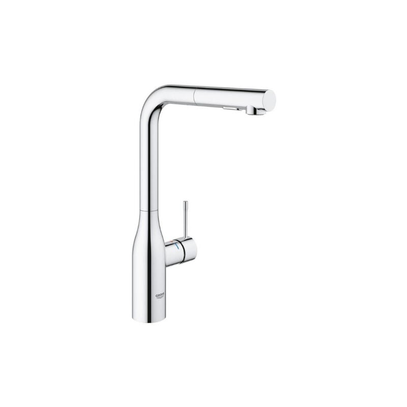 foto del prodotto grohe essence miscelatore monocomando lavello con doccetta estraibile, 2 getti, cromo g 30270000 