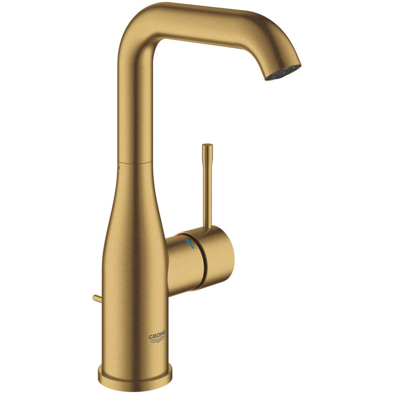 foto del prodotto grohe essence miscelatore monocomando per lavabo taglia l, cool sunrise spazzolato 32628gn1 