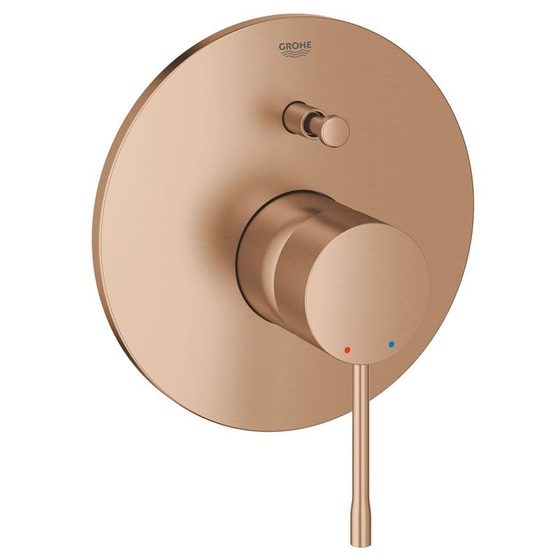 foto del prodotto grohe essence miscelatore monocomando per vasca da bagno, warm sunset spazzolato 19285dl1