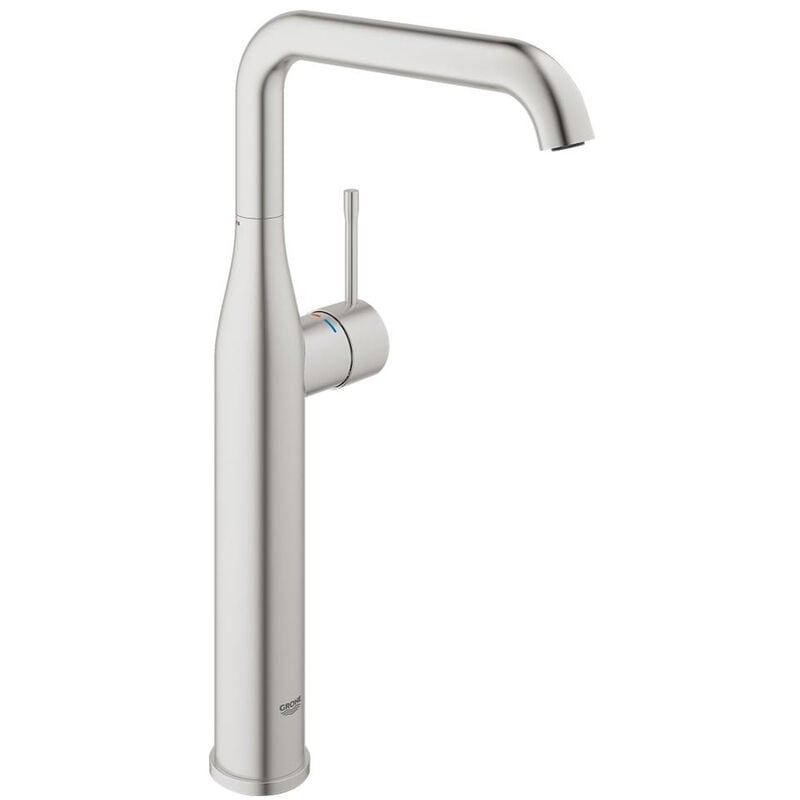 foto del prodotto grohe essence new miscelatore monocomando per lavabo a bacinella, 1 2 , taglia xl supersteel 32901dc1 