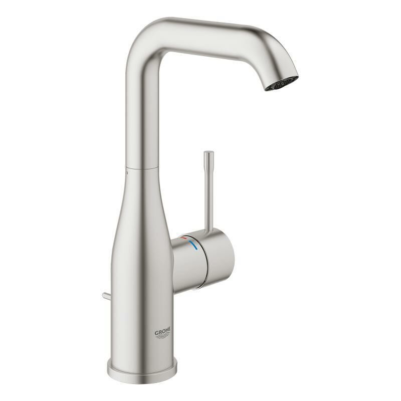 foto del prodotto grohe essence new miscelatore monocomando per lavabo taglia l supersteel 32628dc1 