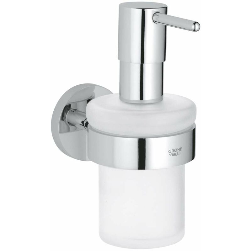 foto del prodotto grohe essentials dispenser di sapone liquido con supporto, cromato 40448001