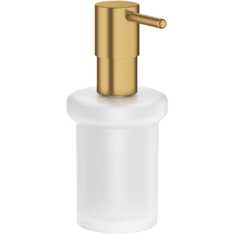 foto del prodotto grohe essentials distributore di sapone liquido cool sunrise finitura spazzolata 40394gn1 