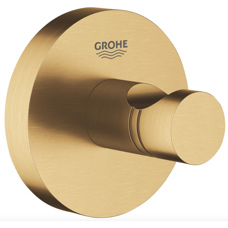 foto del prodotto grohe essentials gancio a parete cool sunrise finitura spazzolata 40364gn1 