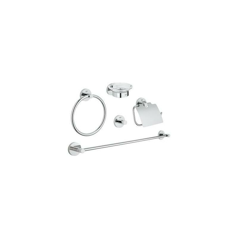 foto del prodotto grohe essentials, set di accessori 5 in 1 40344001 