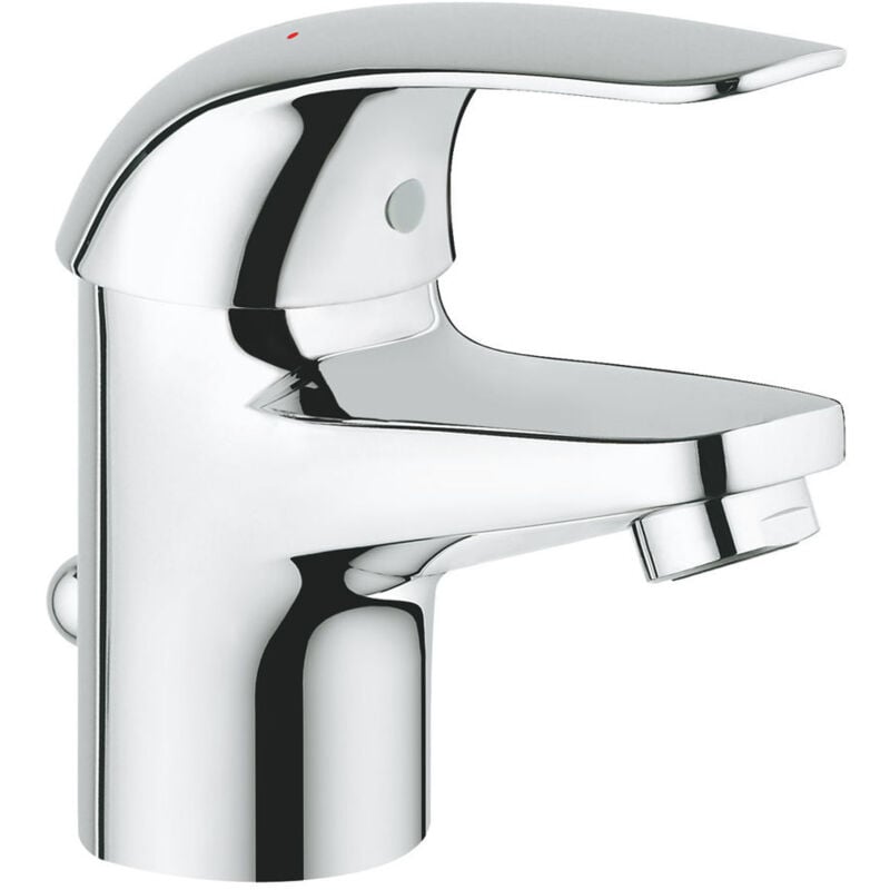 foto del prodotto grohe euroeco miscelatore monocomando s per lavabo, con piletta di scarico, cromato 23262000