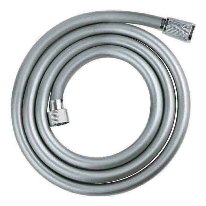 foto del prodotto grohe flessibile 200 cm conico grigio liscio