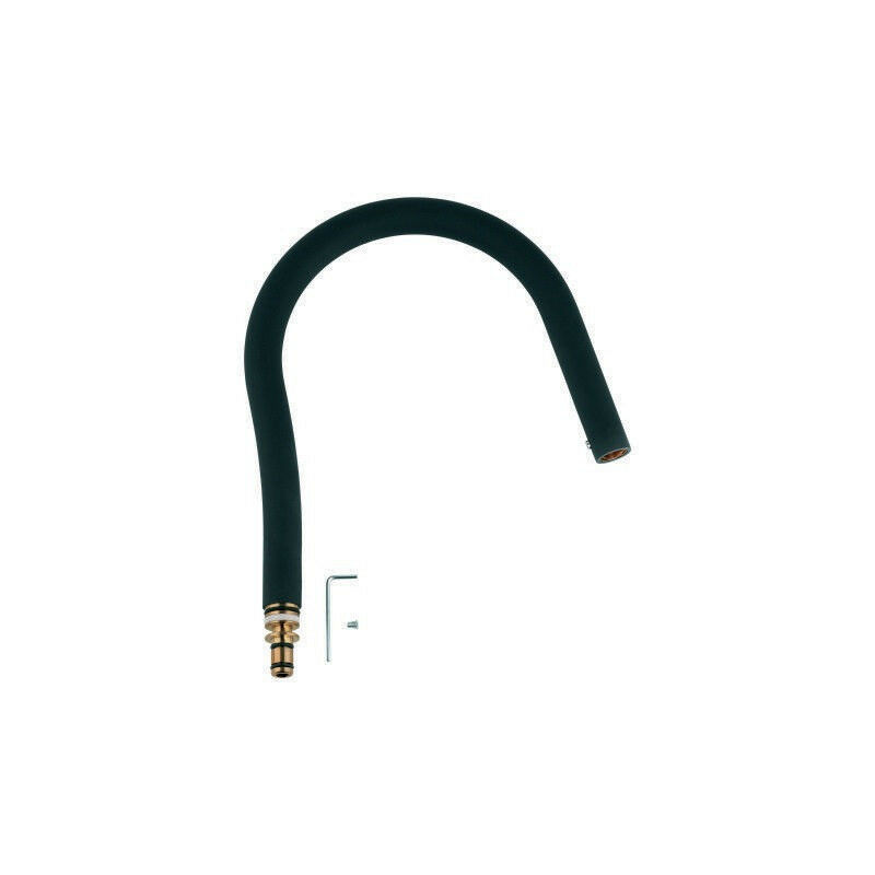 foto del prodotto grohe flessibile doccia grohflexx 46968 aus santopren softblack