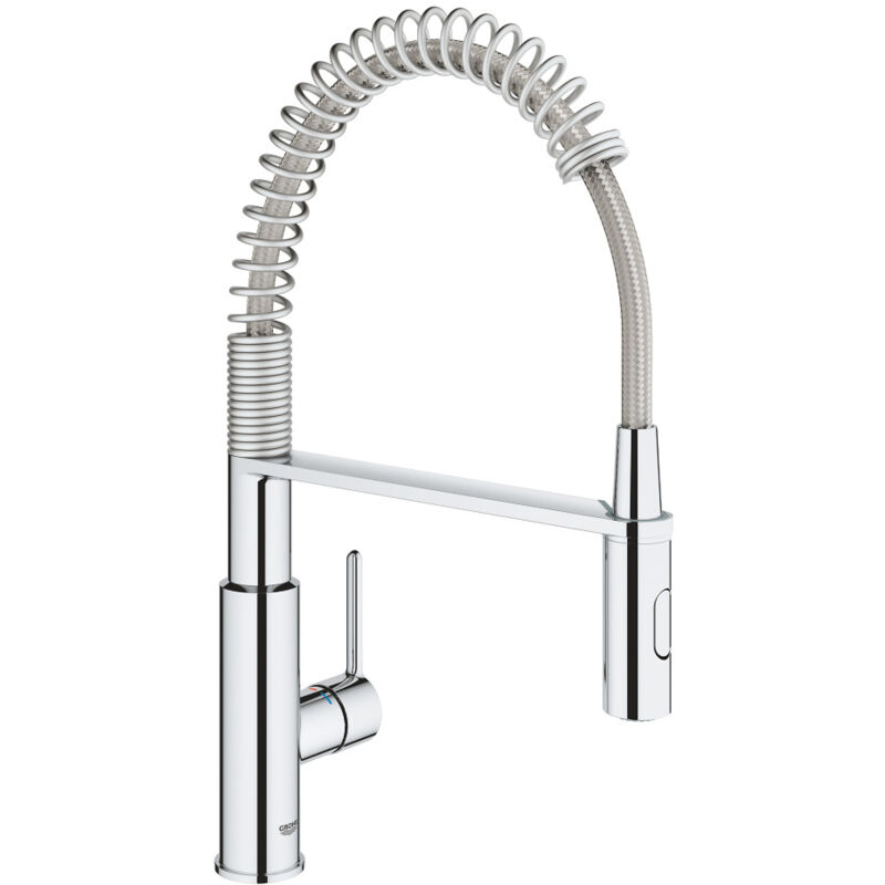 foto del prodotto grohe get miscelatore per lavello con doccetta multigetto, cromato 30361000