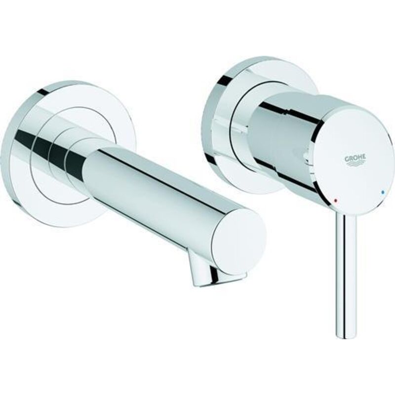 foto del prodotto grohe hans miscelatore da cucina 240 con doccetta estraibile a 2 getti cromato focus m41