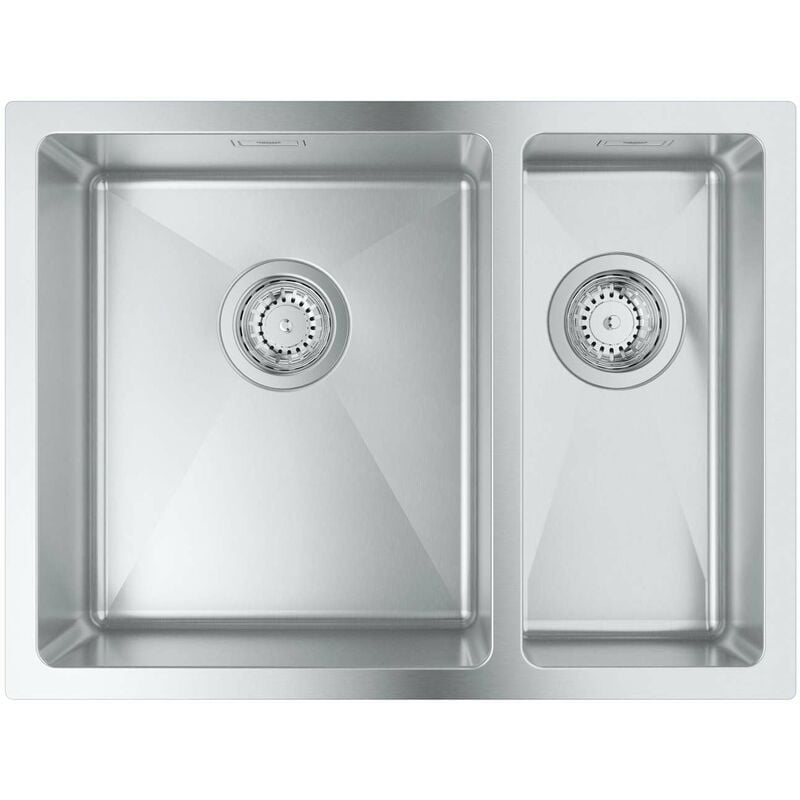 foto del prodotto grohe lavelli lavello k700 con sistema di scarico, 60x45 cm, acciaio inox spazzolato 31577sd1