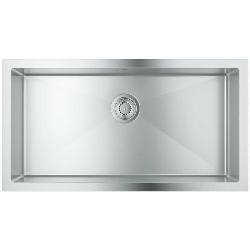 foto del prodotto grohe lavelli lavello k700 con sistema di scarico, 86x46 cm, acciaio inox spazzolato 31580sd1