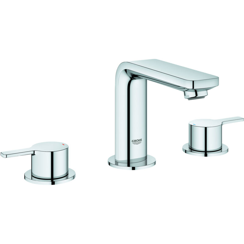 foto del prodotto grohe m langeur lavabo lin aire 3 trous, avec bonde de vidange,