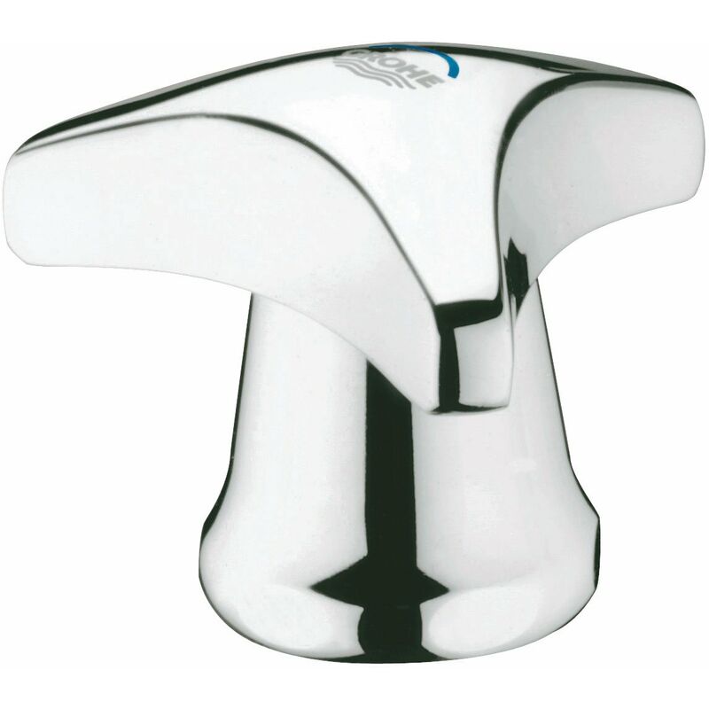 foto del prodotto grohe manopola trecorn 1 2, colore blu, e anello per base rubinetti 45080000