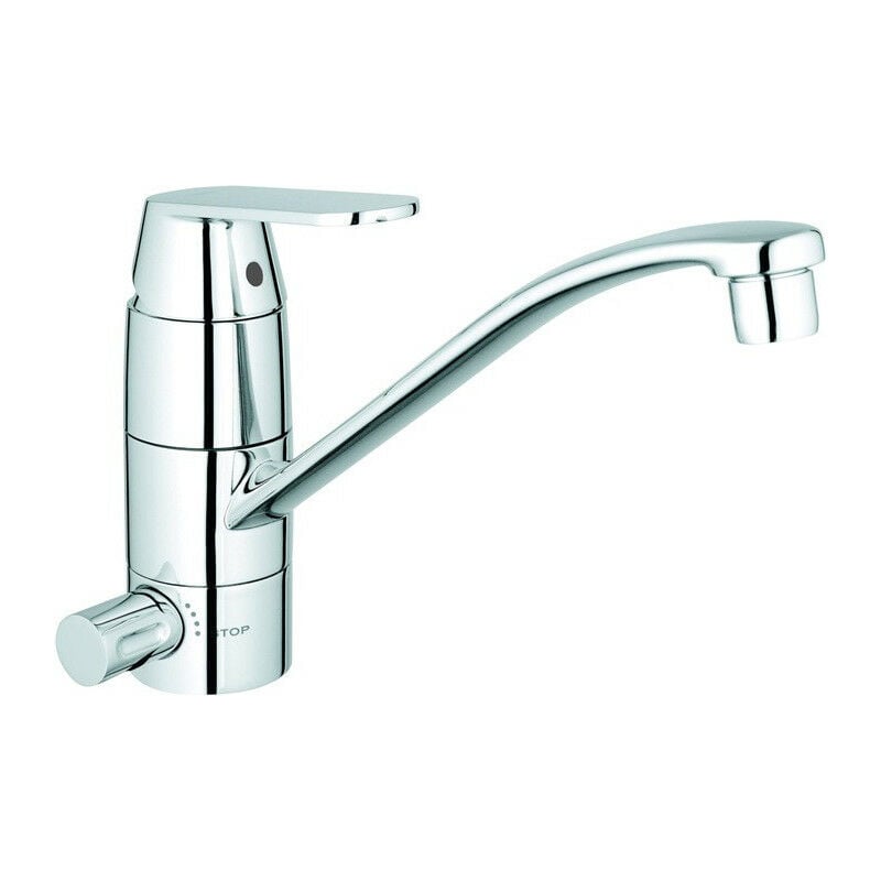 foto del prodotto grohe miscelatore lavello eurosmart c dn 15 rubinetto di intercettazione integrato cromato