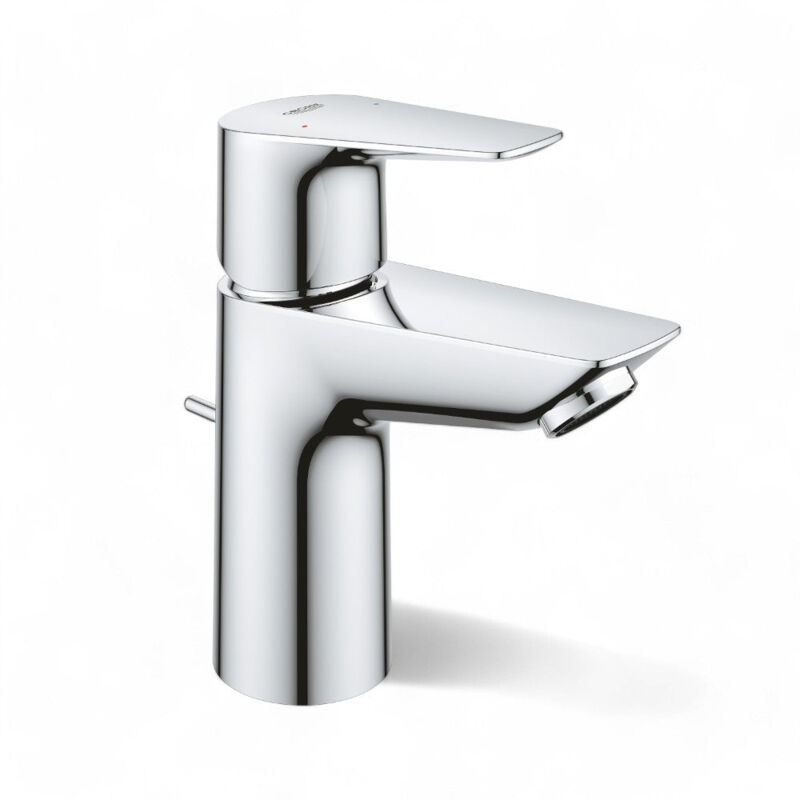 foto del prodotto grohe miscelatore monocomando per lavabo con leva in metallo per bagno