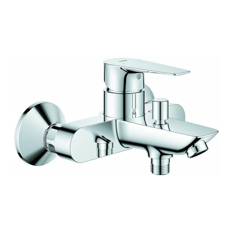 foto del prodotto grohe miscelatore monocomando vasca bauedge 236041 montaggio a parete cromato