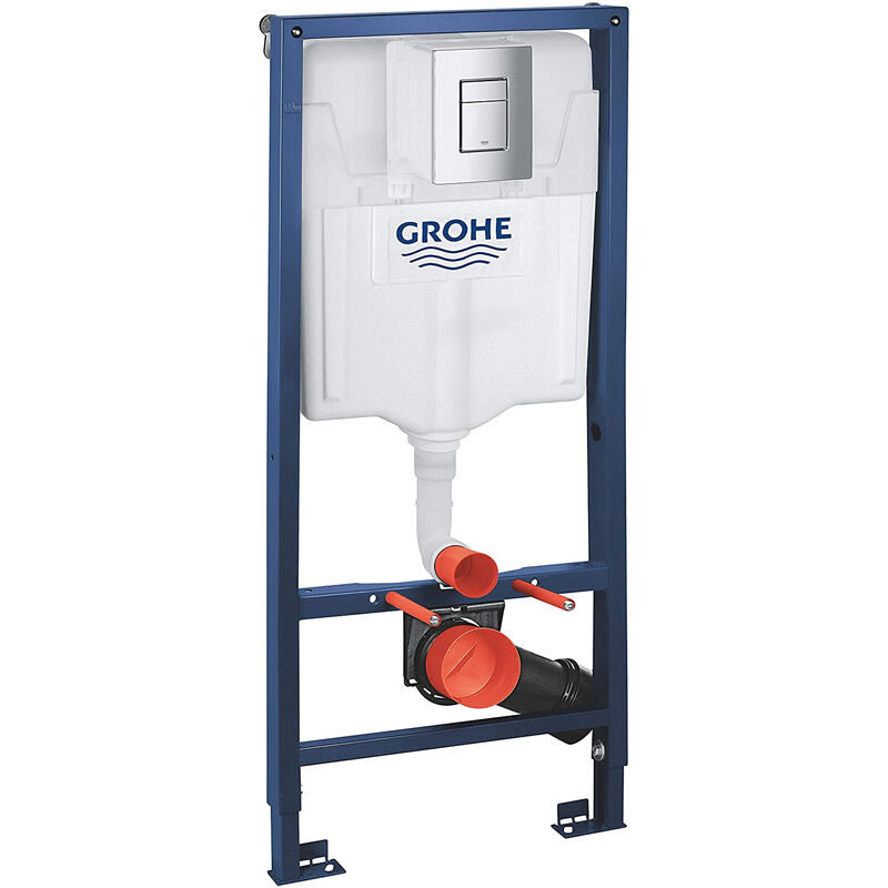foto del prodotto grohe modulo di montaggio rapid sl placca cromata 38772001 