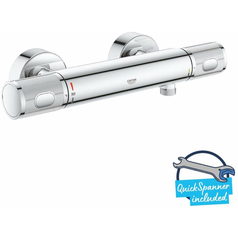 foto del prodotto grohe precision feel miscelatore doccia termostatico, cromo 34790000