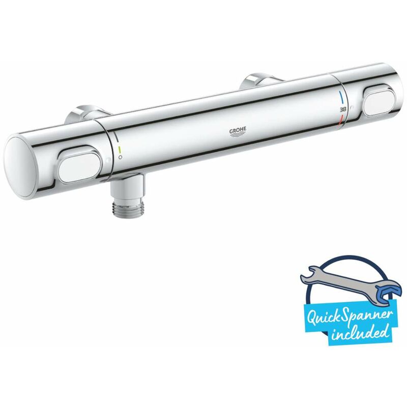 foto del prodotto grohe precision flow miscelatore doccia termostatico, cromo 34799000