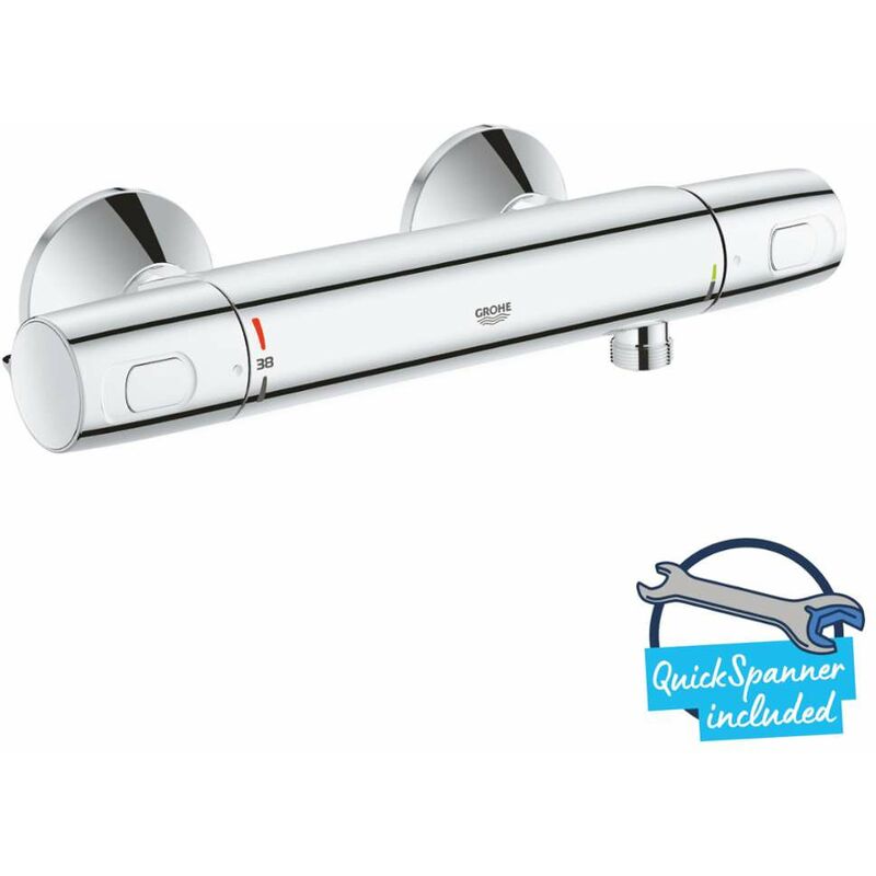 foto del prodotto grohe precision trend miscelatore doccia termostatico, cromo 34229002