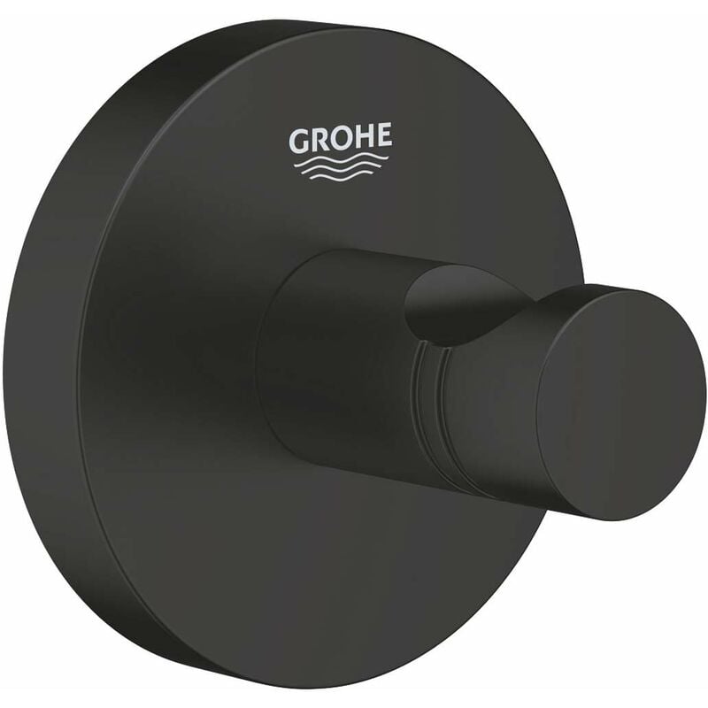 foto del prodotto grohe quickfix start appendino, nero opaco 411732430