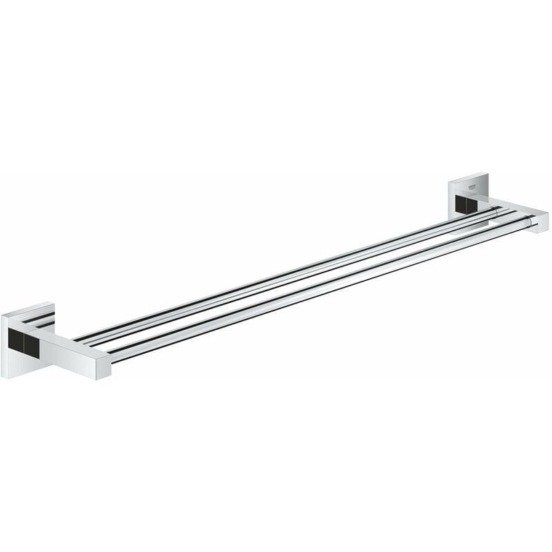 foto del prodotto grohe quickfix start cube portasciugamani doppio, cromo 41104000