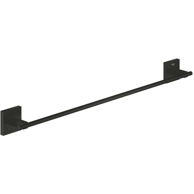 foto del prodotto grohe quickfix start cube portasciugamani, lunghezza 60 cm, nero opaco 410892430