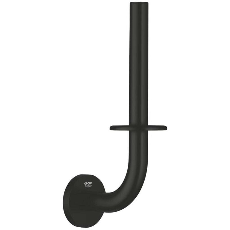 foto del prodotto grohe quickfix start portarotoli di riserva, nero opaco 411862430