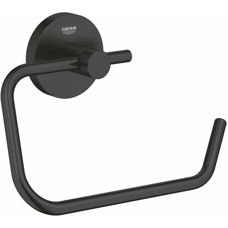 foto del prodotto grohe quickfix start portarotolo, nero opaco 412002430