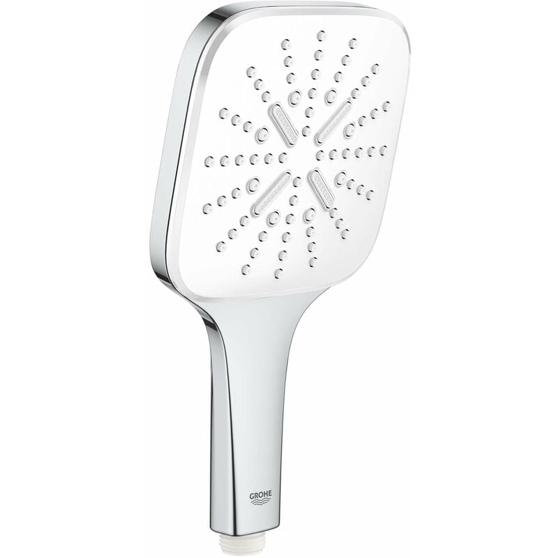 foto del prodotto grohe rainshower smartactive cube doccetta 130 9,5 l min, 3 getti, bianco luna 26582ls0