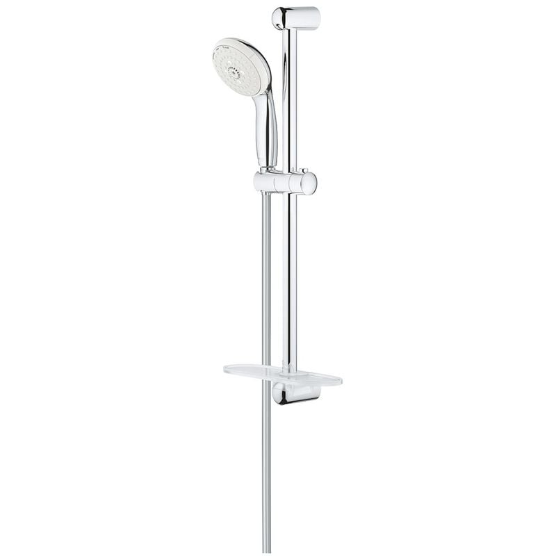 foto del prodotto grohe saliscendi doccia new tempesta 100 a 3 getti con porta oggetti