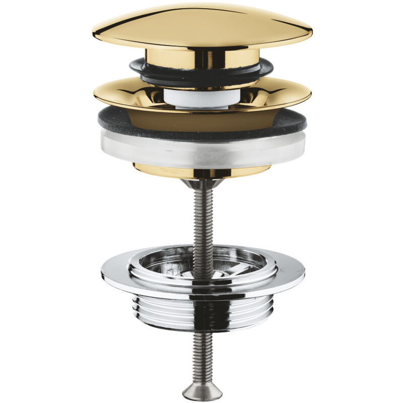 foto del prodotto grohe scarico a scomparsa starlight, cool sunrise 65807gl0 