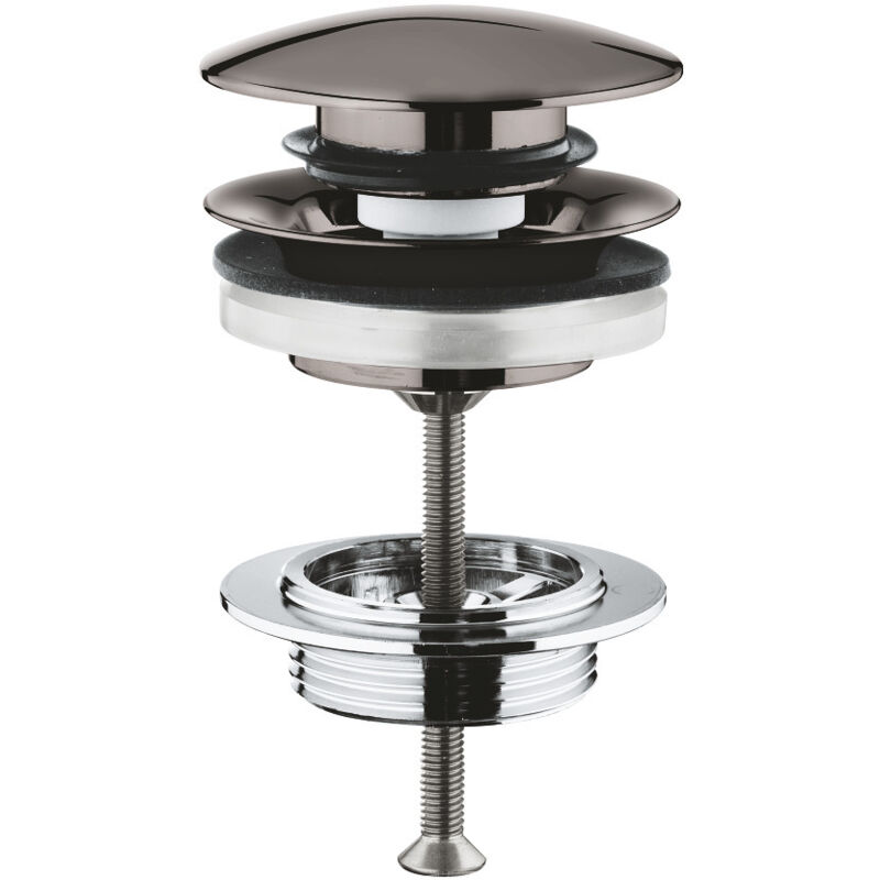 foto del prodotto grohe scarico a scomparsa starlight, grafite dura 65807a00 