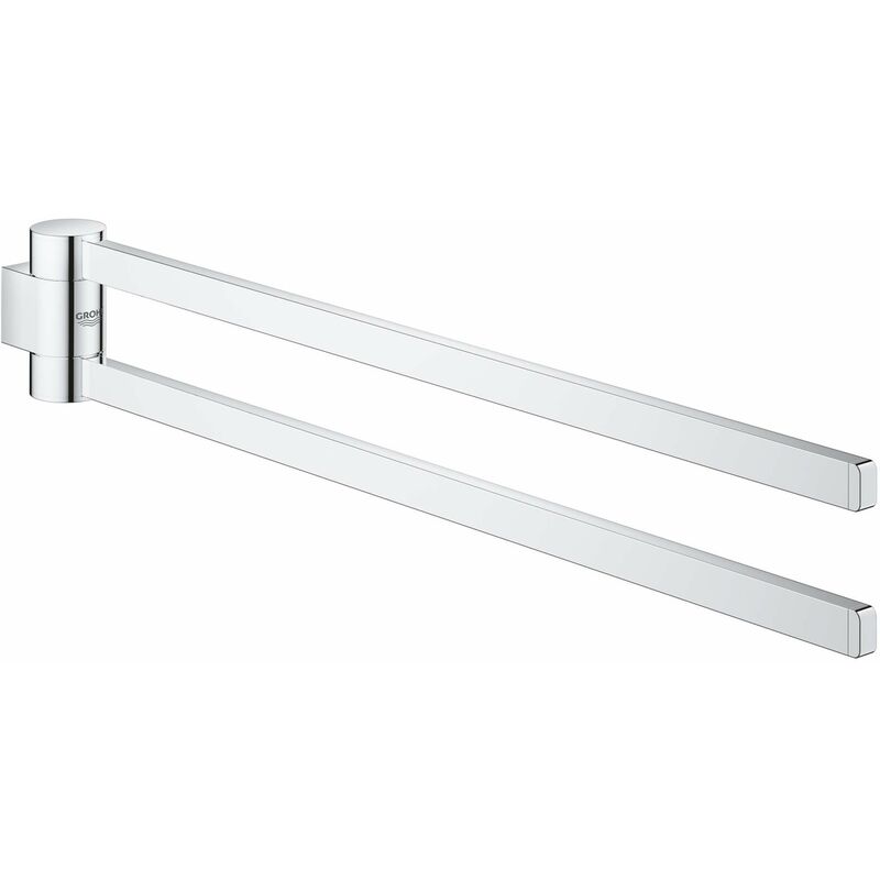 foto del prodotto grohe selection portasciugamani doppio, girevole, cromo 41063000