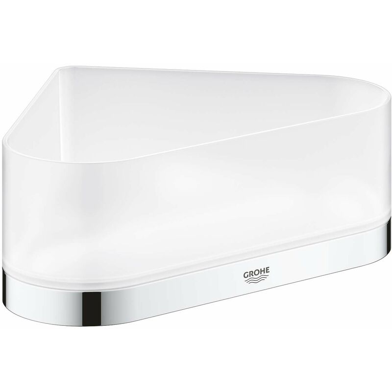foto del prodotto grohe selection vaschetta per doccia con supporto, ad angolo, cromo 41038000