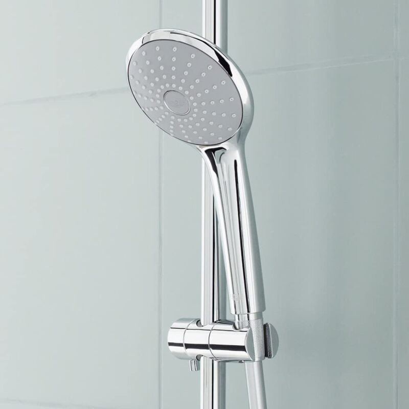 foto del prodotto grohe set asta doccia a 3 getti, cromo 27230001
