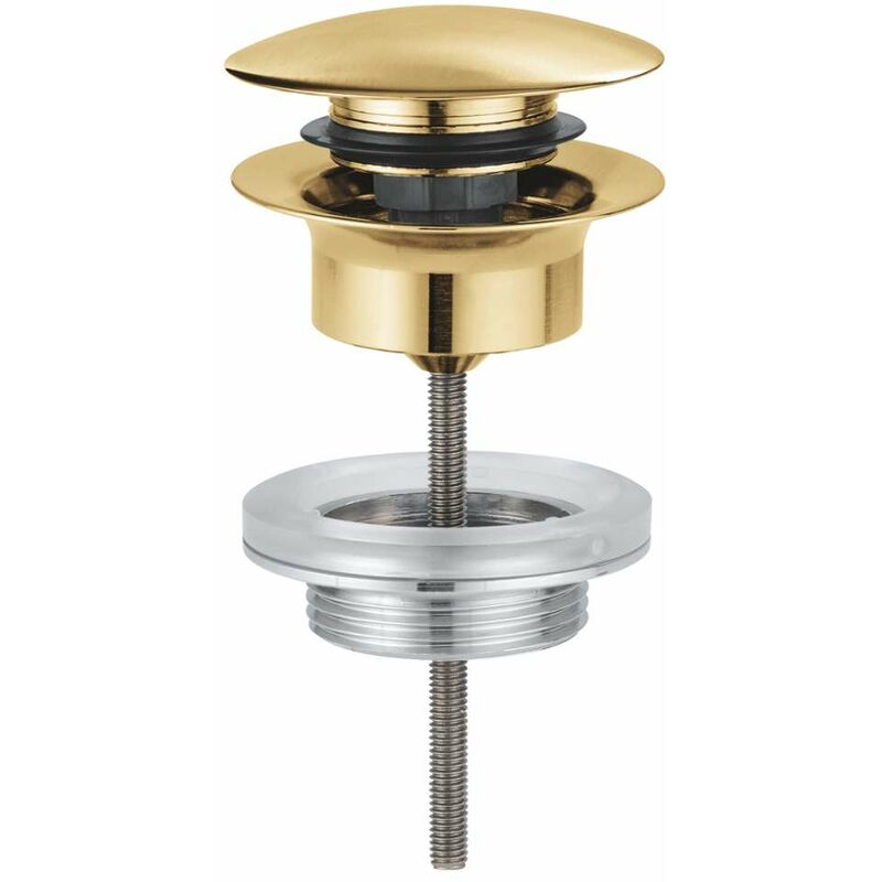 foto del prodotto grohe sistemi di scarico sistema di scarico, cool sunrise spazzolato 65807gn0